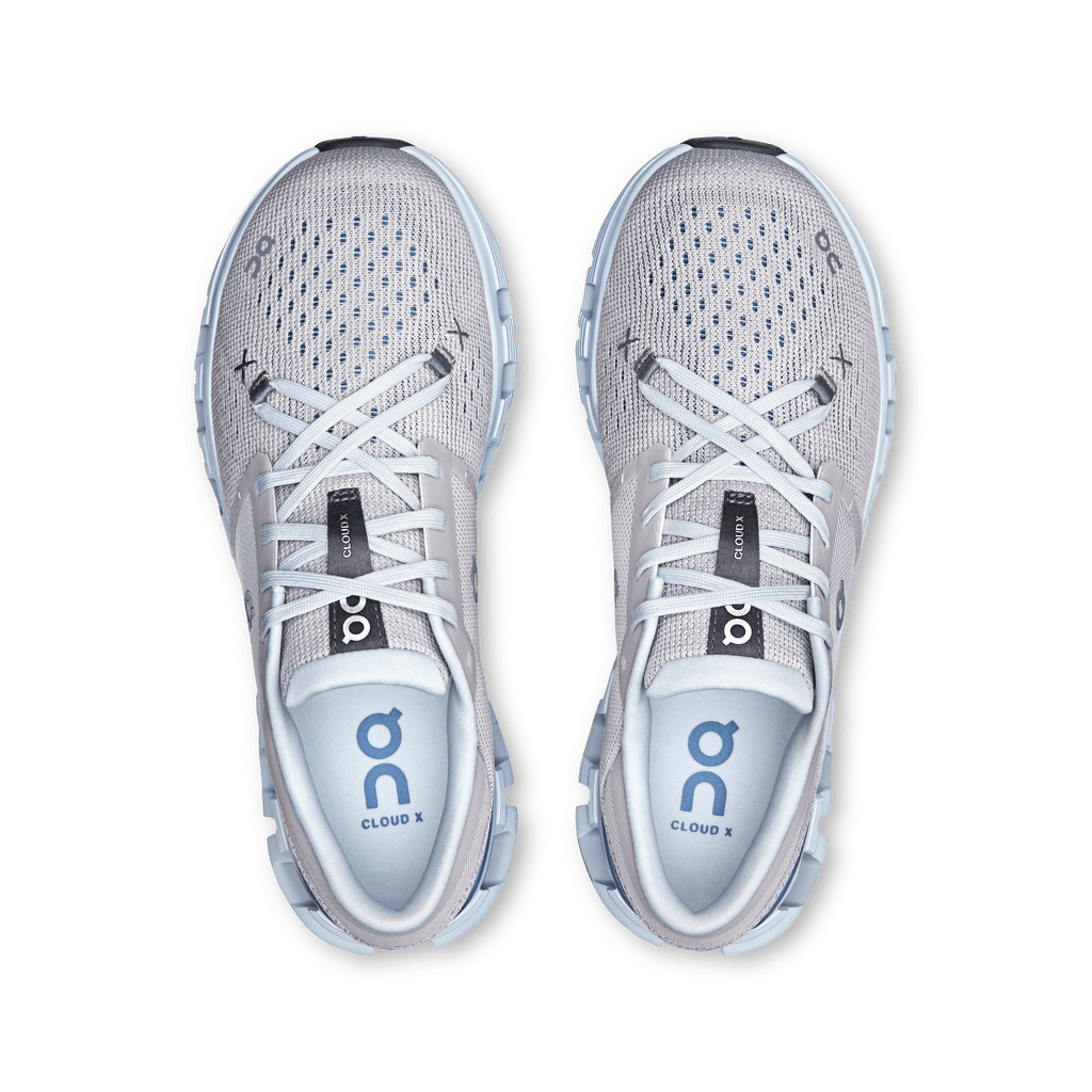 On Women's Cloud X4 Silver Chambray