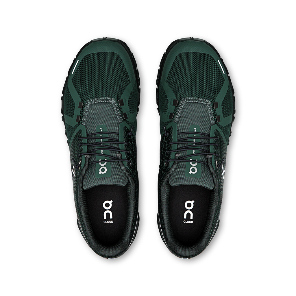 On Men's Cloud 6 Evergreen Black